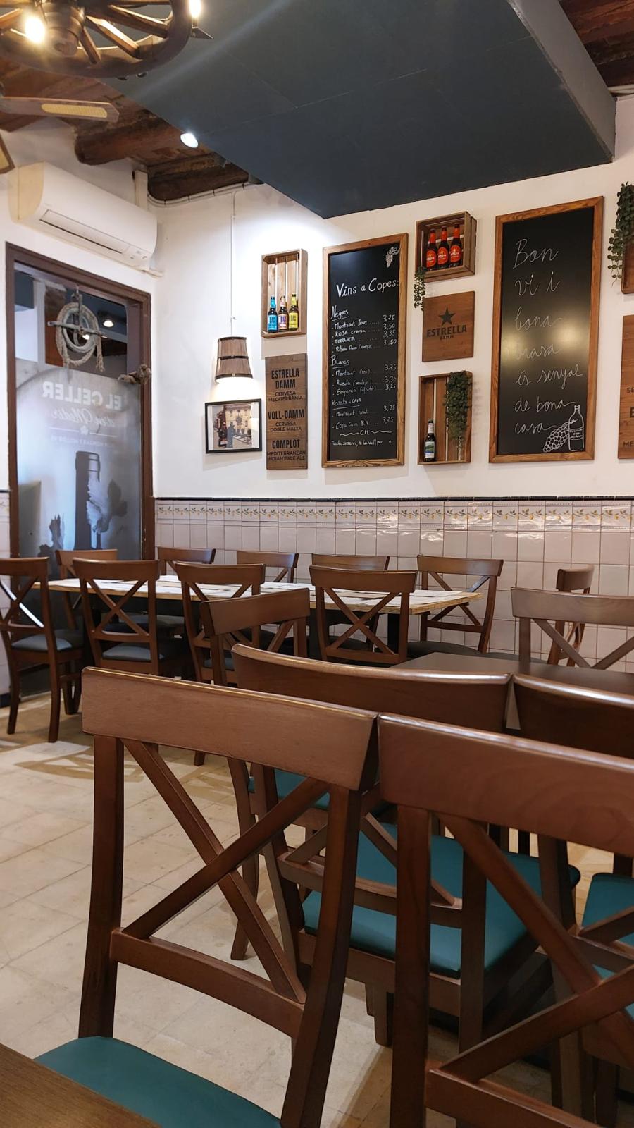 L’interior del Celler d’en Medir